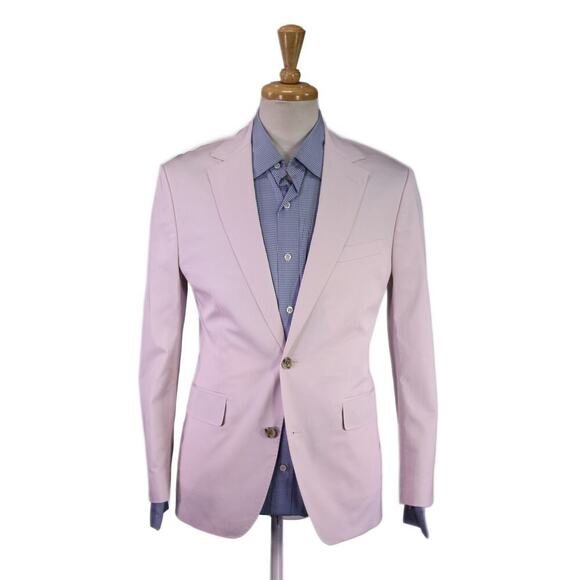 Bonobos Standard Fit Light Pink Cotton Stretch 2-Btn Blazer Jacket 36R New!